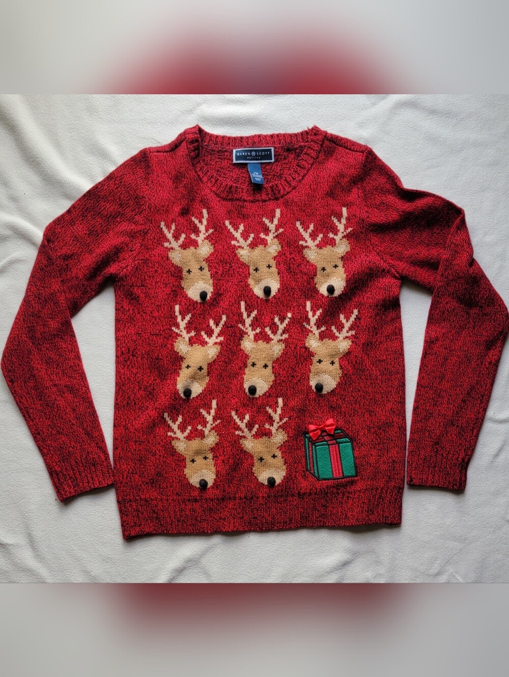 Reindeer Pattern Sweater
